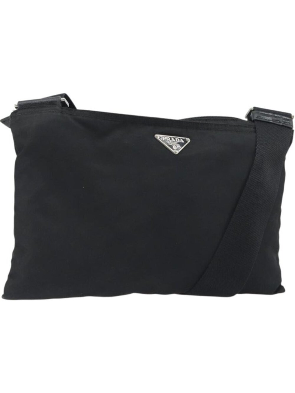 PRADA Shoulder Bag Nylon Black